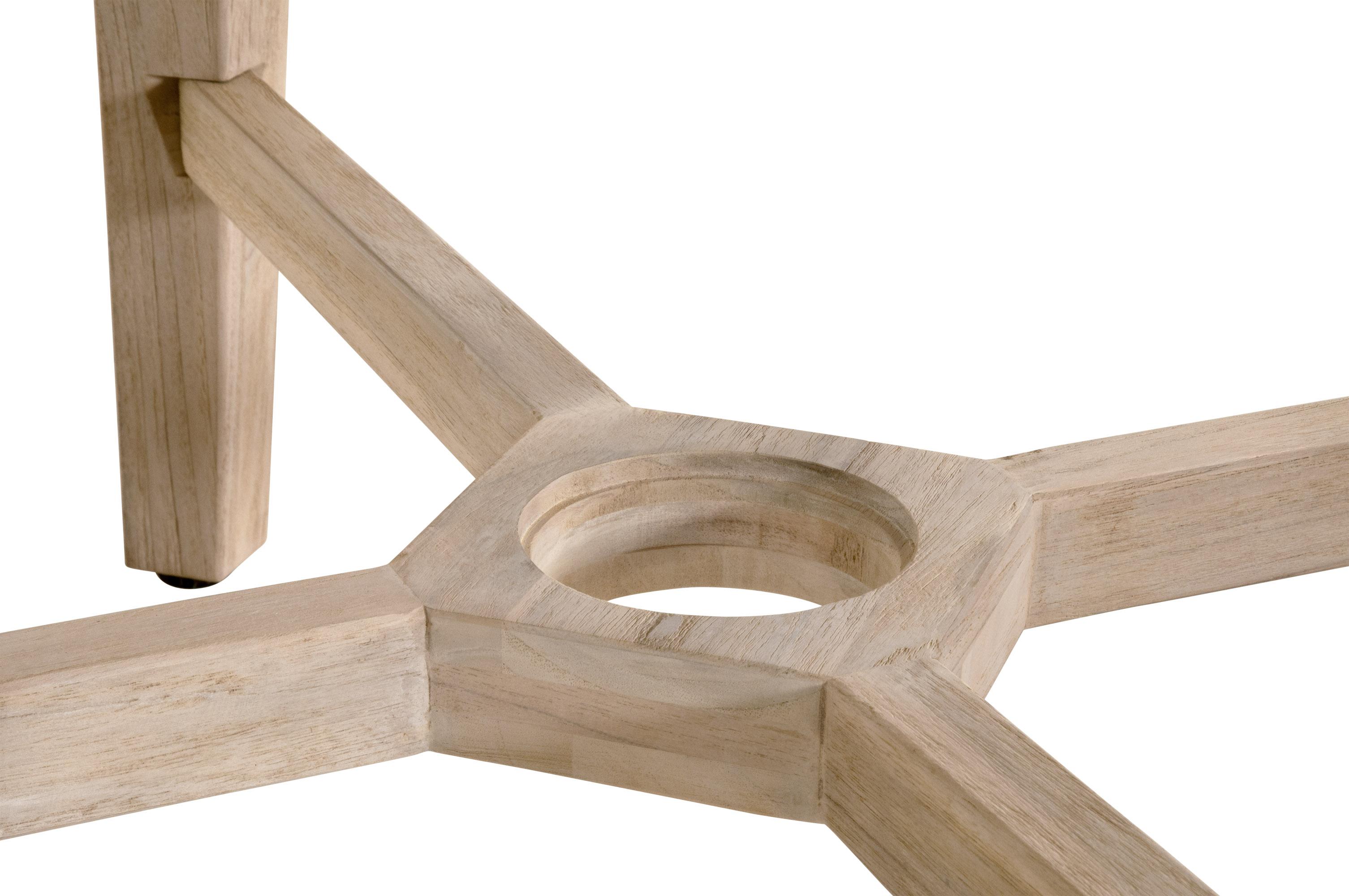 Carmel Outdoor 54' Round Dining Table large image 