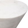 Top Hat Marble Drink Table thumbnail 3