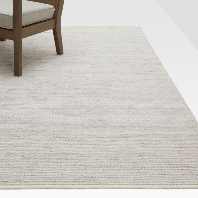 Online Designer Combined Living/Dining Okatee Handwoven Grey Indoor/Outdoor Rug 6'x9'