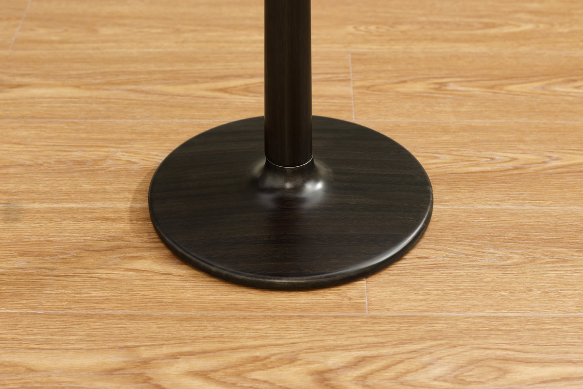 Sol Side Table, Caviar, Desk by Greenington, 16" length x 16" width x 20.7" height View 2