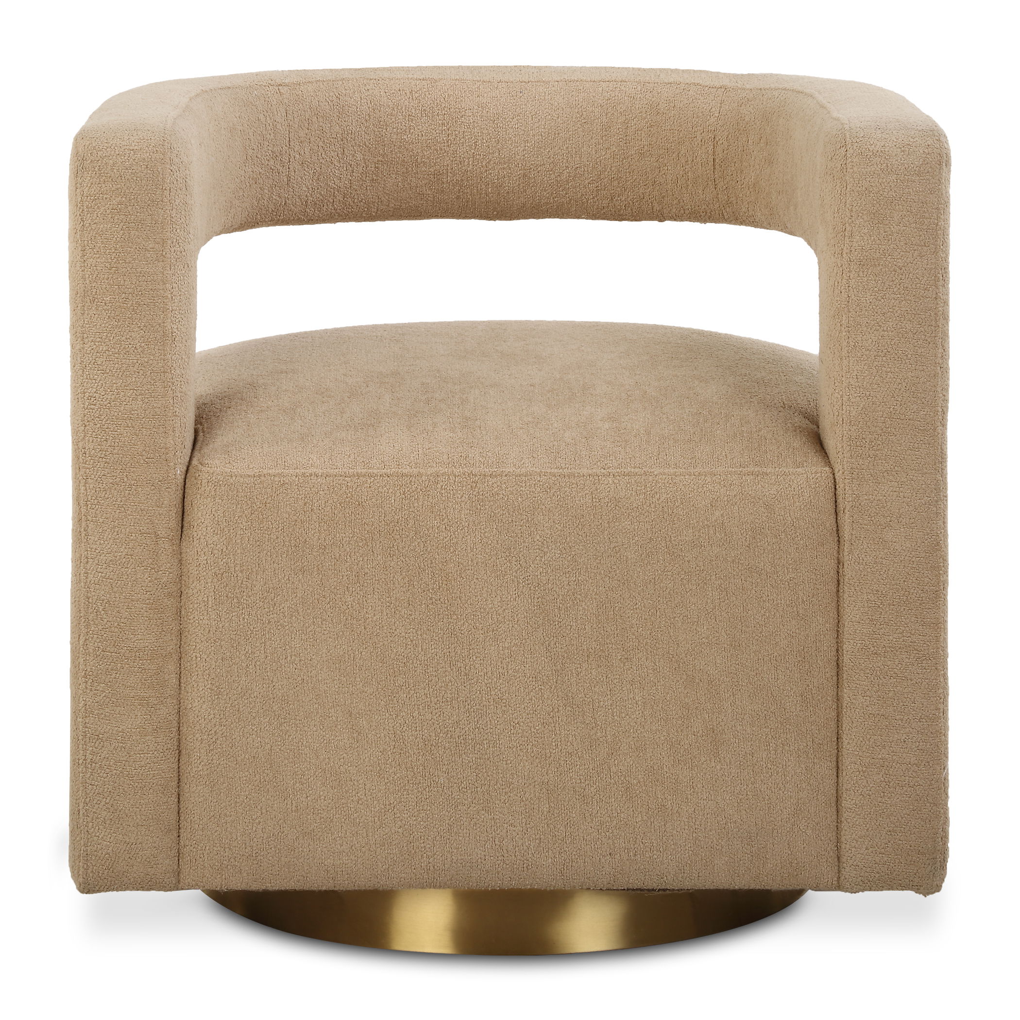 Grounded Modern Swivel Chair large image 