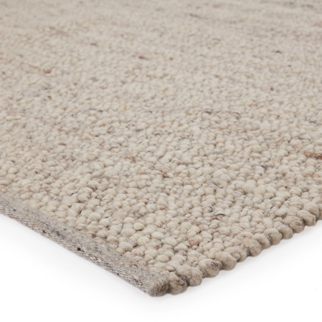 Jaipur Living Hadren QTM03 Handmade Solid taupe and Gray Area Rug (8'x10') large image 