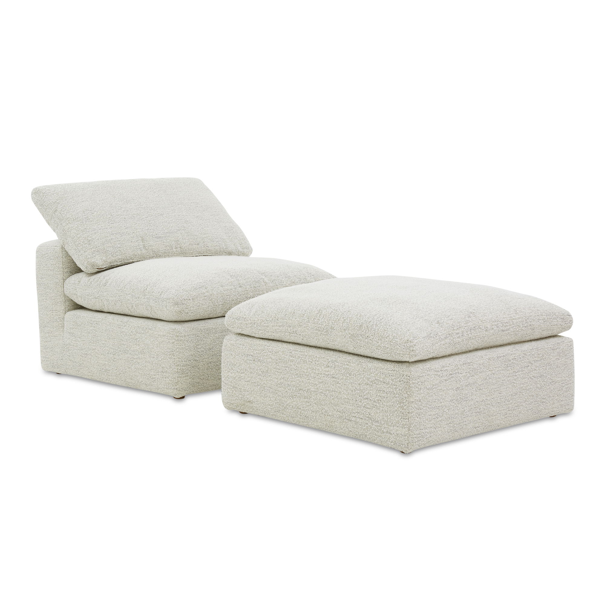 Terra Condo Ottoman Coastside Sand large image 