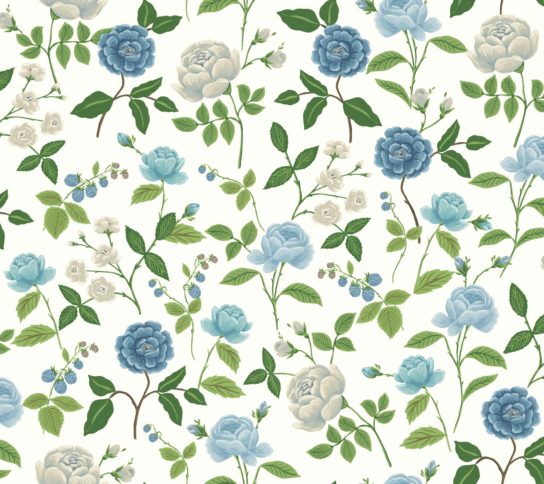 Roses Blue Wallpaper large image 