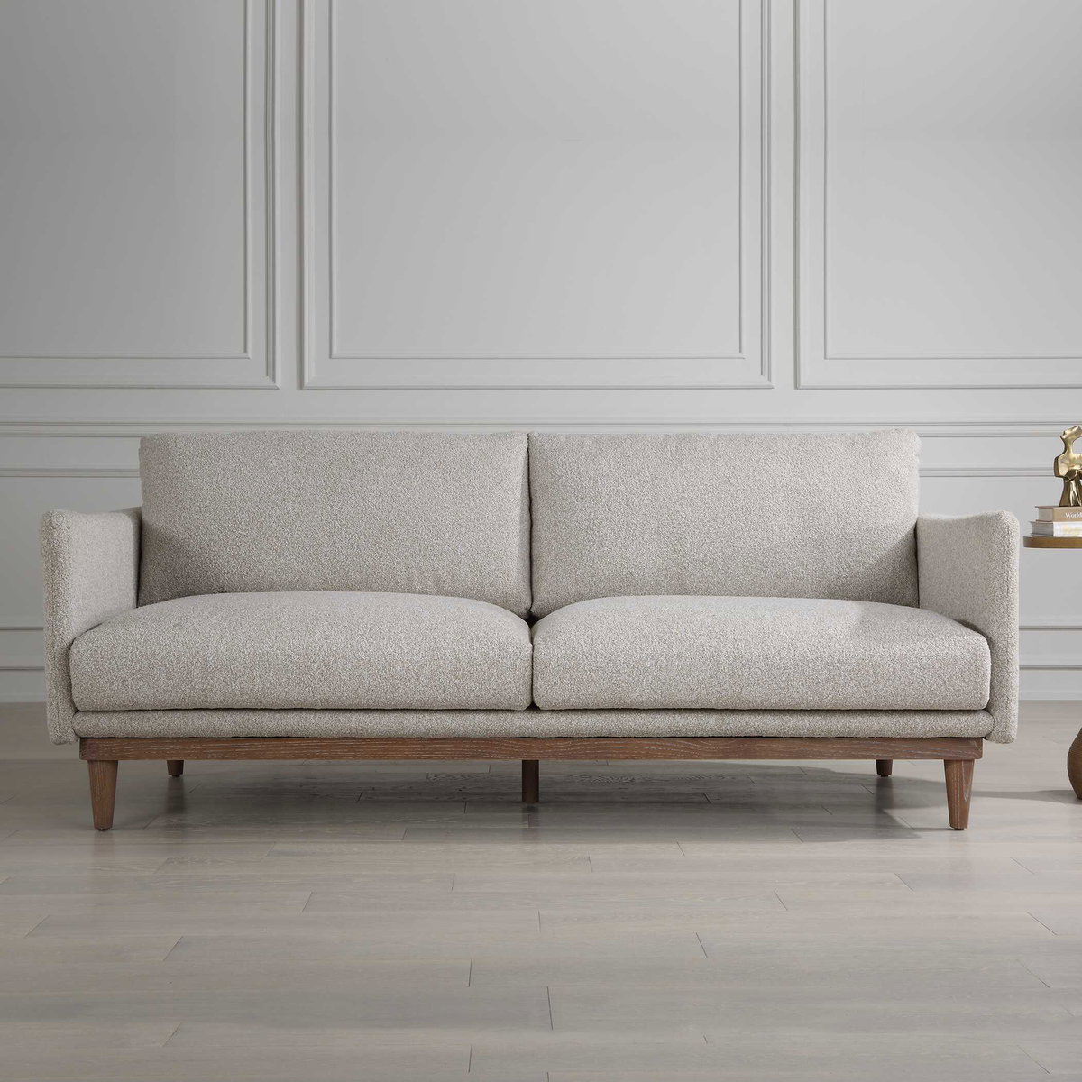 Freefall Gray Ceruse Sofa, Sofas & Sectional by Uttermost, 83" width x 33" height x 36.25" depth View 5
