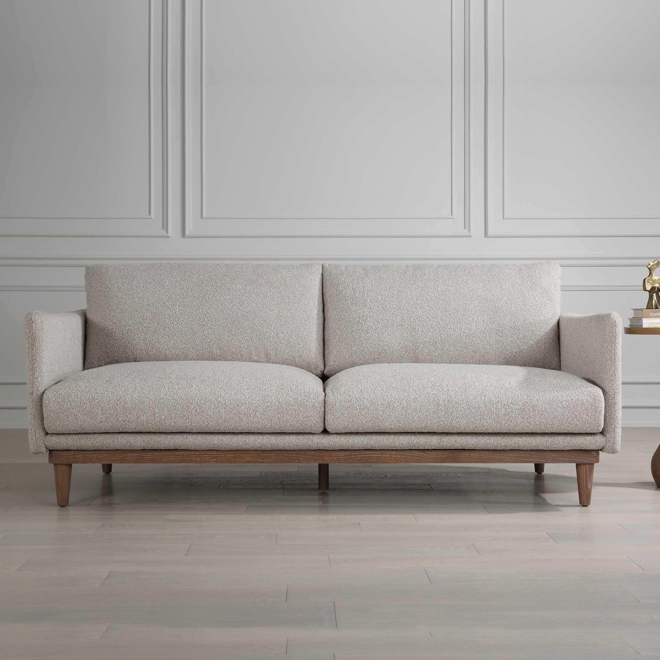 Freefall Gray Ceruse Sofa large image 