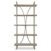 Sway Soft Gray Etagere, Furniture by Uttermost, 42" width x 88" height x 19" depth thumbnail 1