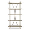 Sway Soft Gray Etagere, by Uttermost, 3'6" width x 7'4" height x 1'7" depth thumbnail 1