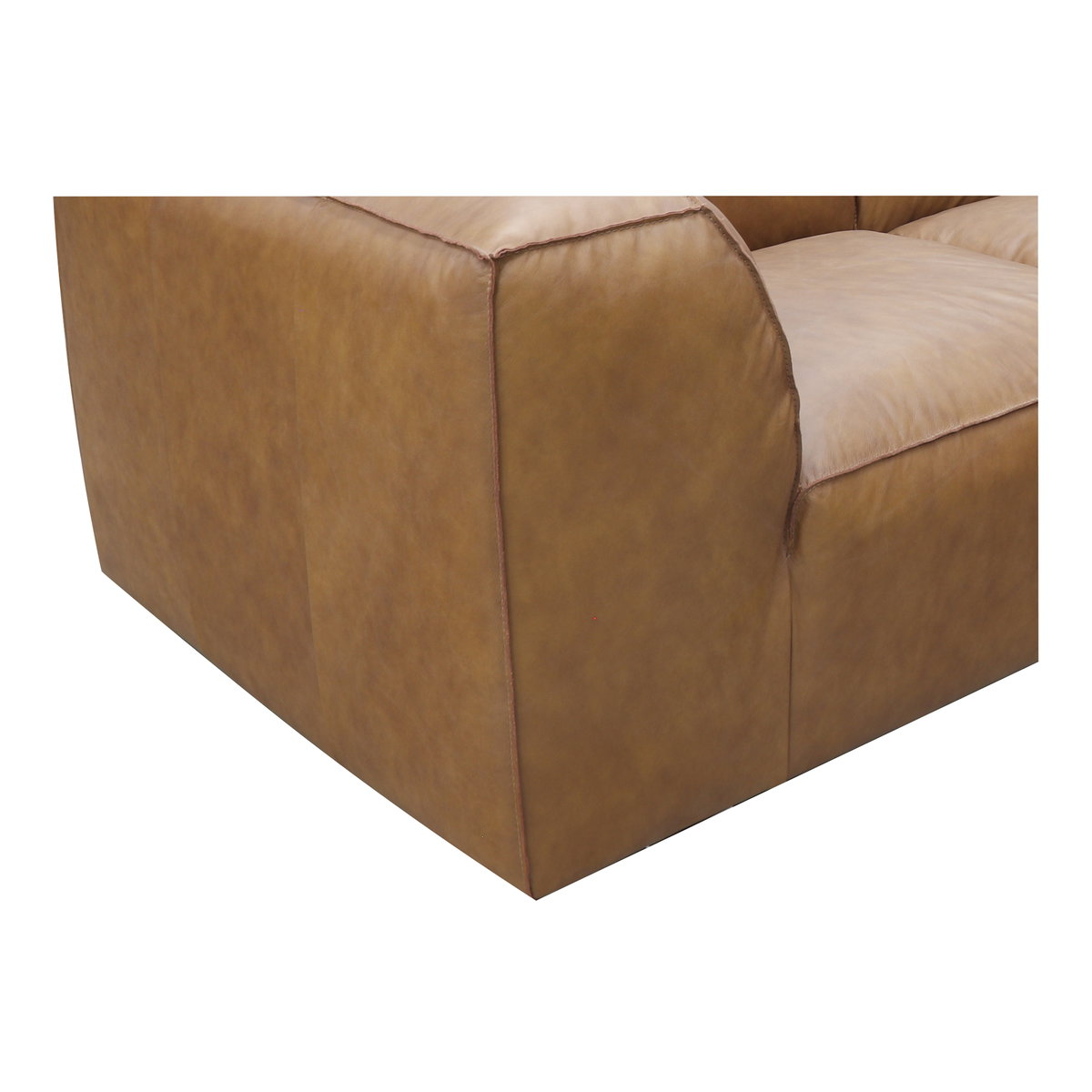 Form Signature Modular Sectional Sonoran Tan, Sectional Sofa by Moe's Home, 112" width x 26" height x 71.5" depth View 5
