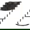 Freeman Counter Stool Onyx Black Leather - Set Of Two thumbnail 4