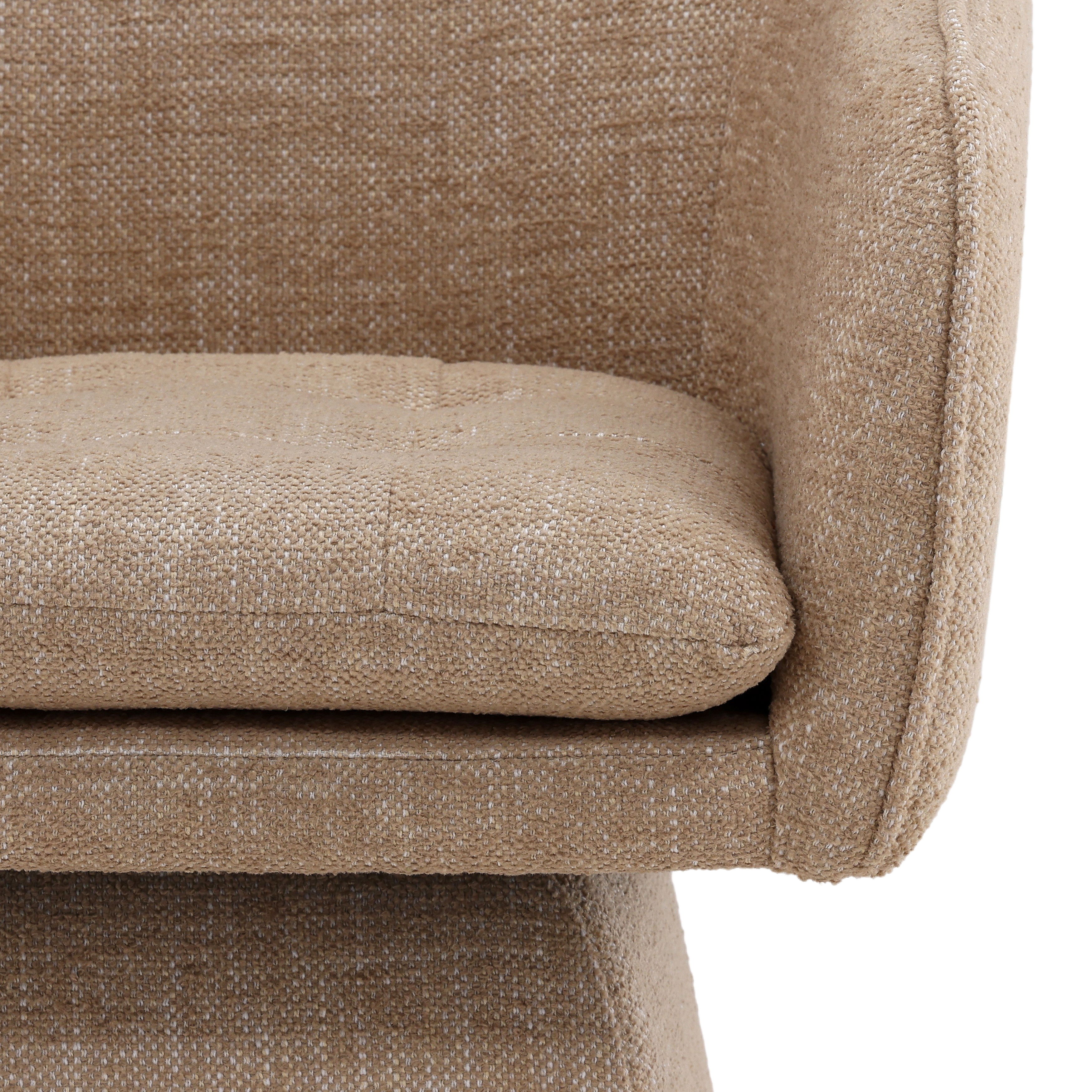 Jonie Swivel Chair Camel large image 