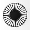 Emilio Set of 2 Black Metal Slated Bowls thumbnail 6
