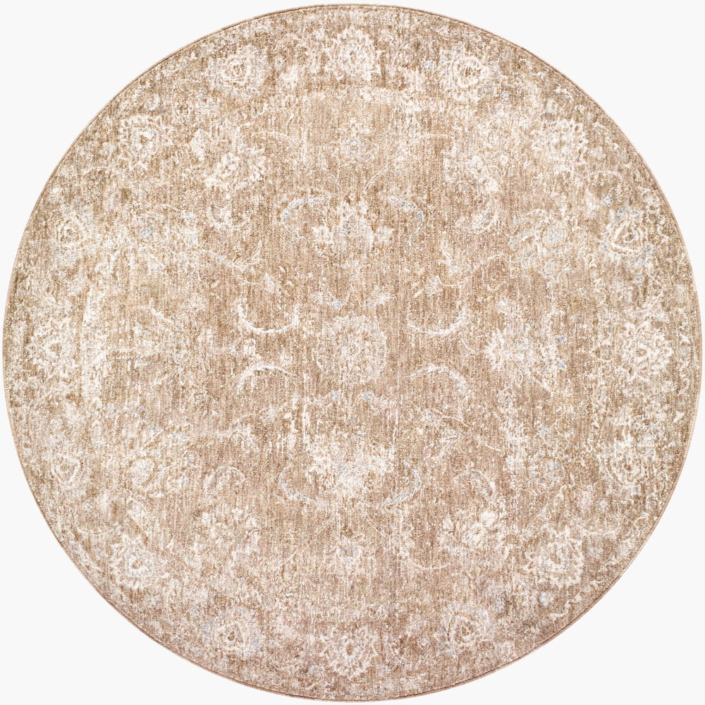 Da Vinci Machine Woven Rug, by Surya, 5'2.99" length x 5'2.99" width