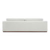 Rue Sleeper Sofa Off White, Sofa Bed by Moe's Home, 97.5" width x 25" height x 40.5" depth thumbnail 6