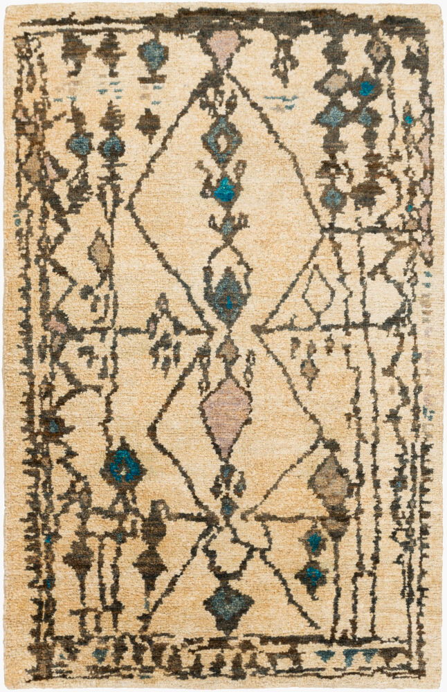 Medina Handmade Rug, by Surya, 9' length x 6' width