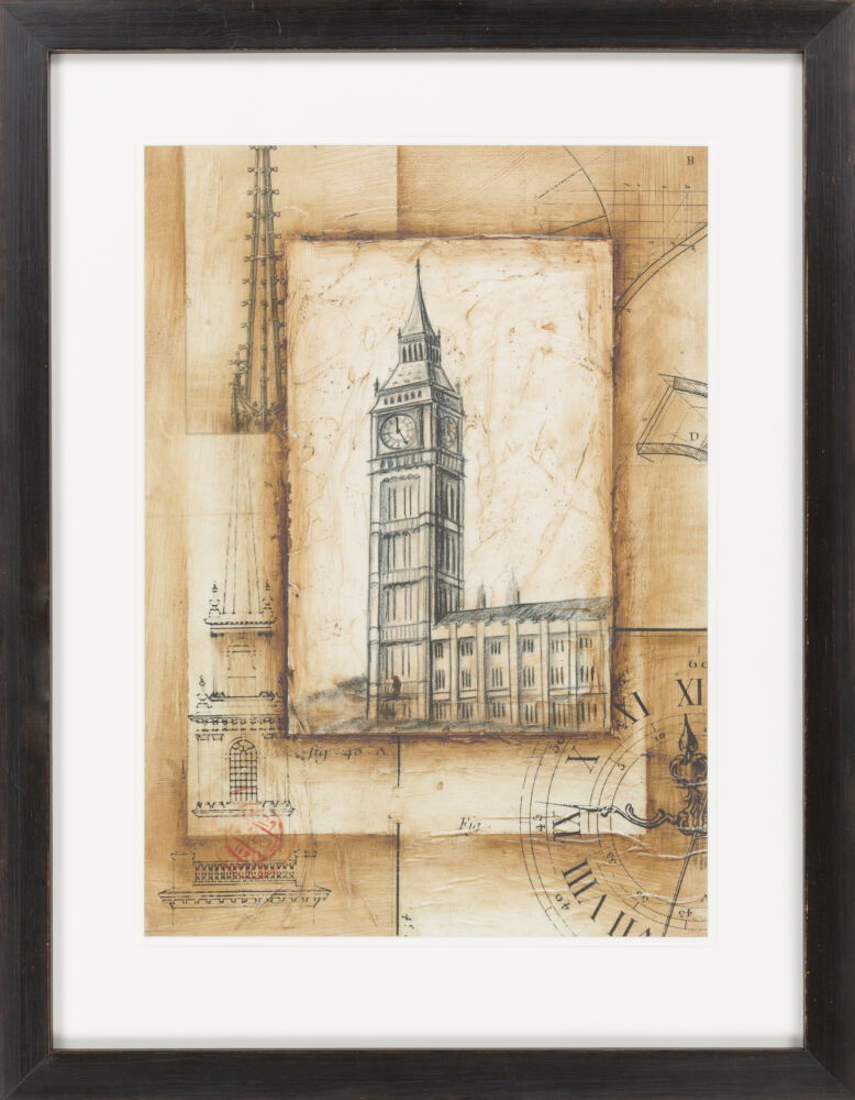 Surya Wall Decor, Painting, 26" width x 33" height