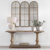 Amiel Arched Brown Mirror, by Uttermost, 1'4.5" width x 4'2" height x 1.37" depth thumbnail 2