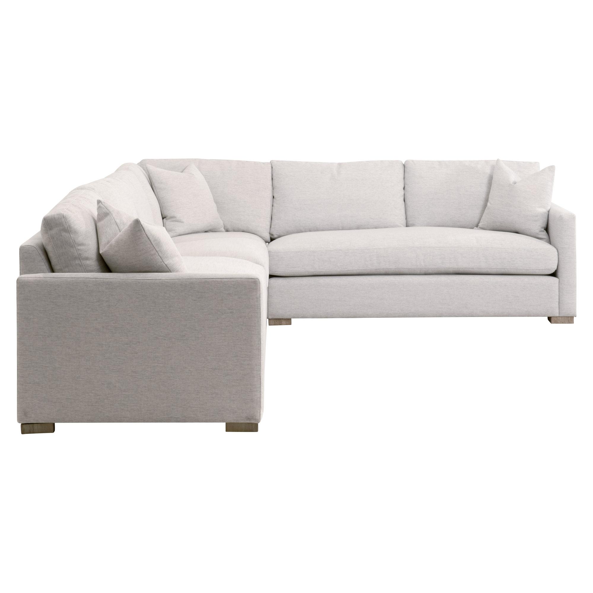 Clara Modular 1-Seat Armless Chair large image 