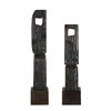 Cipher Black Wood Totems Set/2, Decorative by Uttermost, 5.12" width x 27.25" height x 4.5" depth thumbnail 4