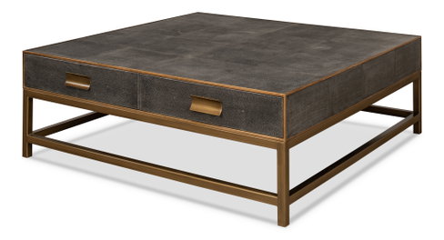 Gillian Drawer Nightstand Storm Gry