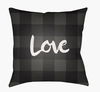 Love II Accent Pillow, Decorative Pillow by Surya, 18" length x 18" width thumbnail