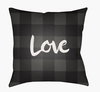 Love II Accent Pillow, Decorative Pillow by Surya, 20" length x 20" width thumbnail