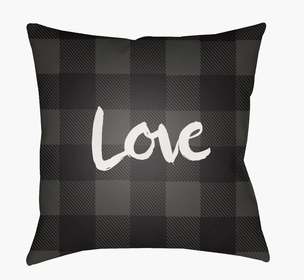 Love II Accent Pillow, Decorative Pillow by Surya, 20" length x 20" width