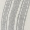 Patrice 22x22 Cream With Gray Stripes Pillow Cover, Decorative Pillow by Mercana, 22" length x 22" width x 0.2" height thumbnail 8