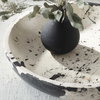 Nouveau Limestone Bowl, Decorative Tray by Uttermost, 18" width x 4" height x 18" depth thumbnail 7