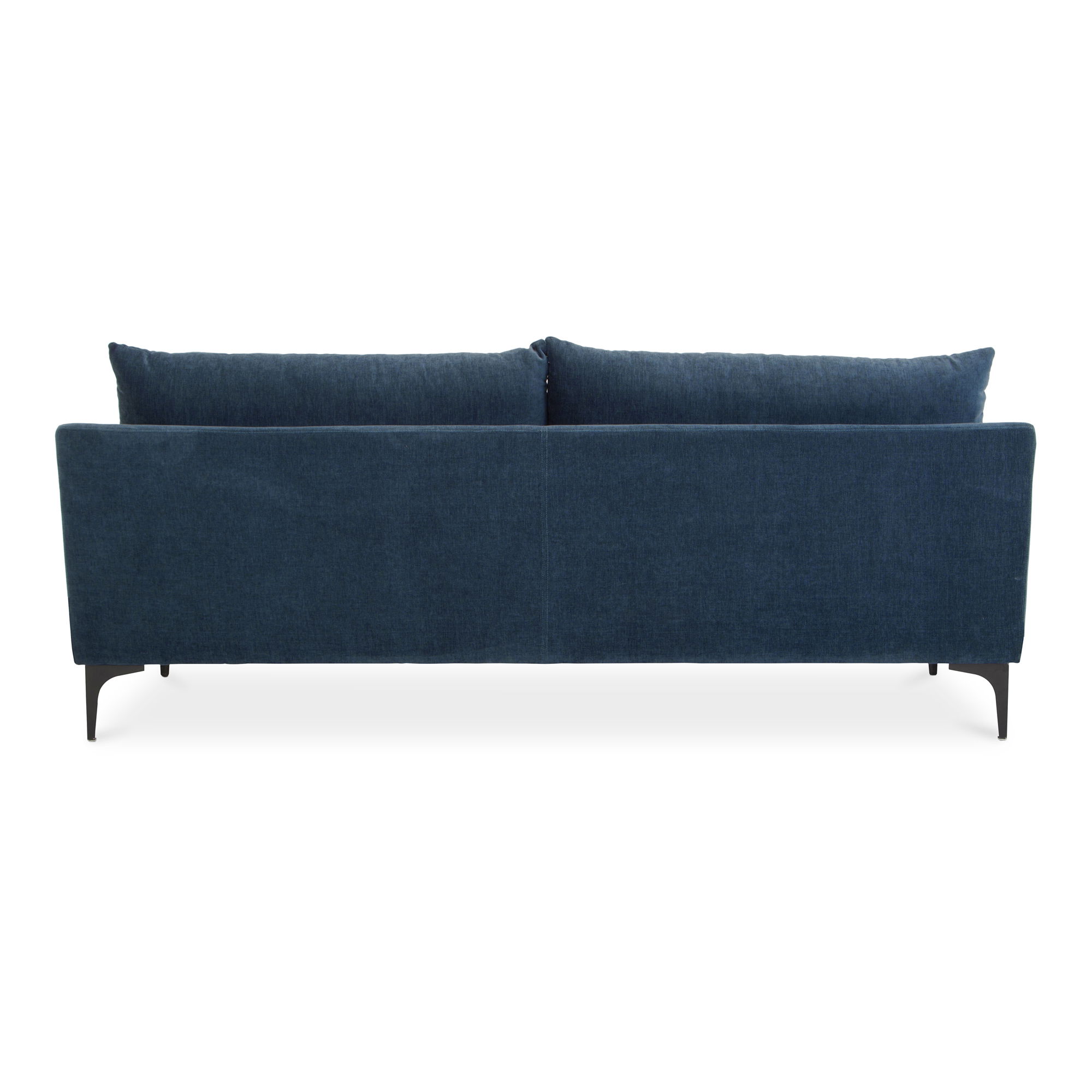 Paris Sofa Blue, Sofas & Sectional by Moe's Home, 80" width x 27" height x 35" depth View 4