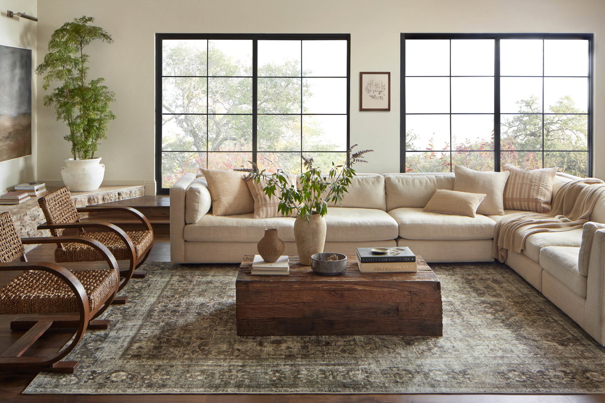 Magnolia Home by Joanna Gaines x Loloi Sinclair Rug, 2' length x 5' width View 3