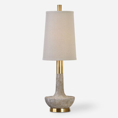 Volongo Stone Ivory Buffet Lamp