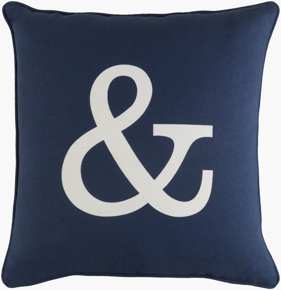 Glyph Accent Pillow, Decorative Pillow by Surya, 18" length x 18" width