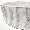 Silone (Large) 16L x 16W White Ceramic Bowl, Decorative Bowl by Mercana, 16.14" length x 16.14" width x 4.33" height thumbnail 6
