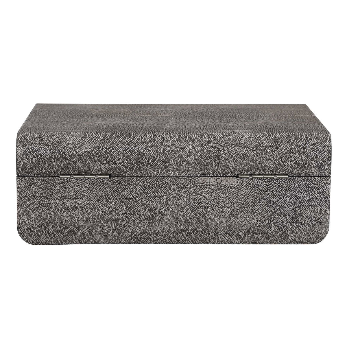 Lalique Art Deco Box, Boxe by Uttermost, 12.5" width x 4.5" height x 9" depth View 6