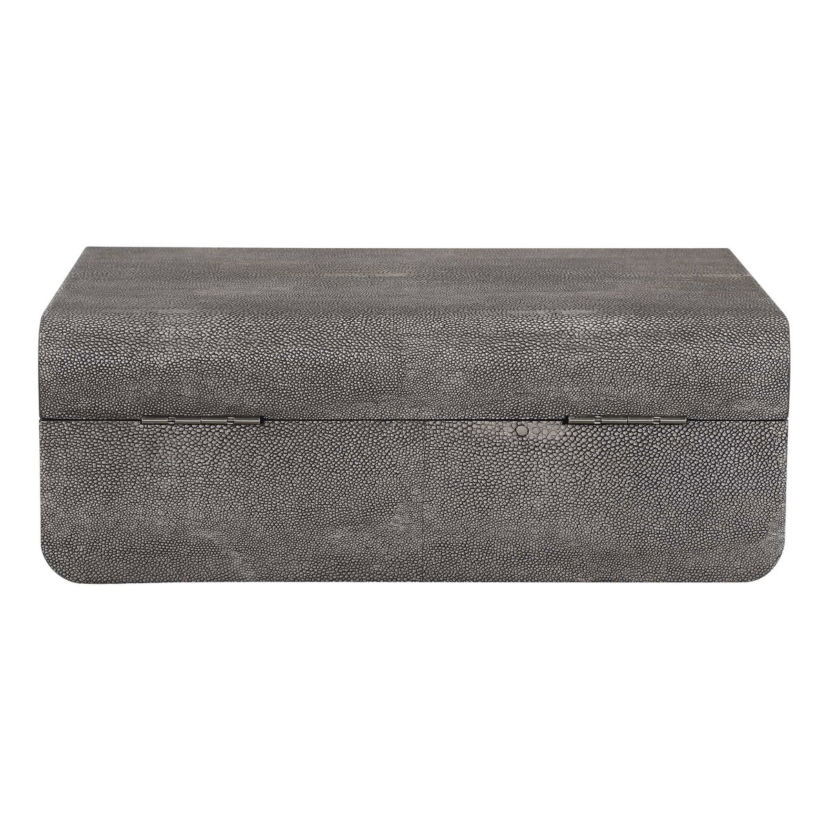 Lalique Art Deco Box, Boxe by Uttermost, 12.5" width x 4.5" height x 9" depth View 6