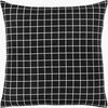 Check Accent Pillow, Decorative Pillow by Surya, 18" length x 18" width thumbnail