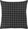 Check Accent Pillow Poly, Decorative Pillow by Surya, 18" length x 18" width thumbnail