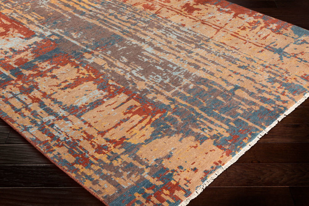 Herkimer Handmade Rug, by Surya, 1'6" length x 1'6" width