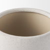 Dylan Small Textured Off White with Handles Ceramic Vase thumbnail 8