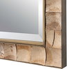 Cocos Coconut Shell Mirror, by Uttermost, 2'3.62" width x 3'3.5" height x 1.12" depth thumbnail 6