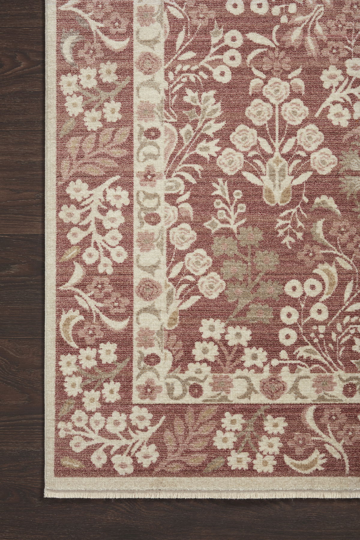 Rifle Paper Co. x Loloi Holland Rug, 9'6" length x 13' width View 2
