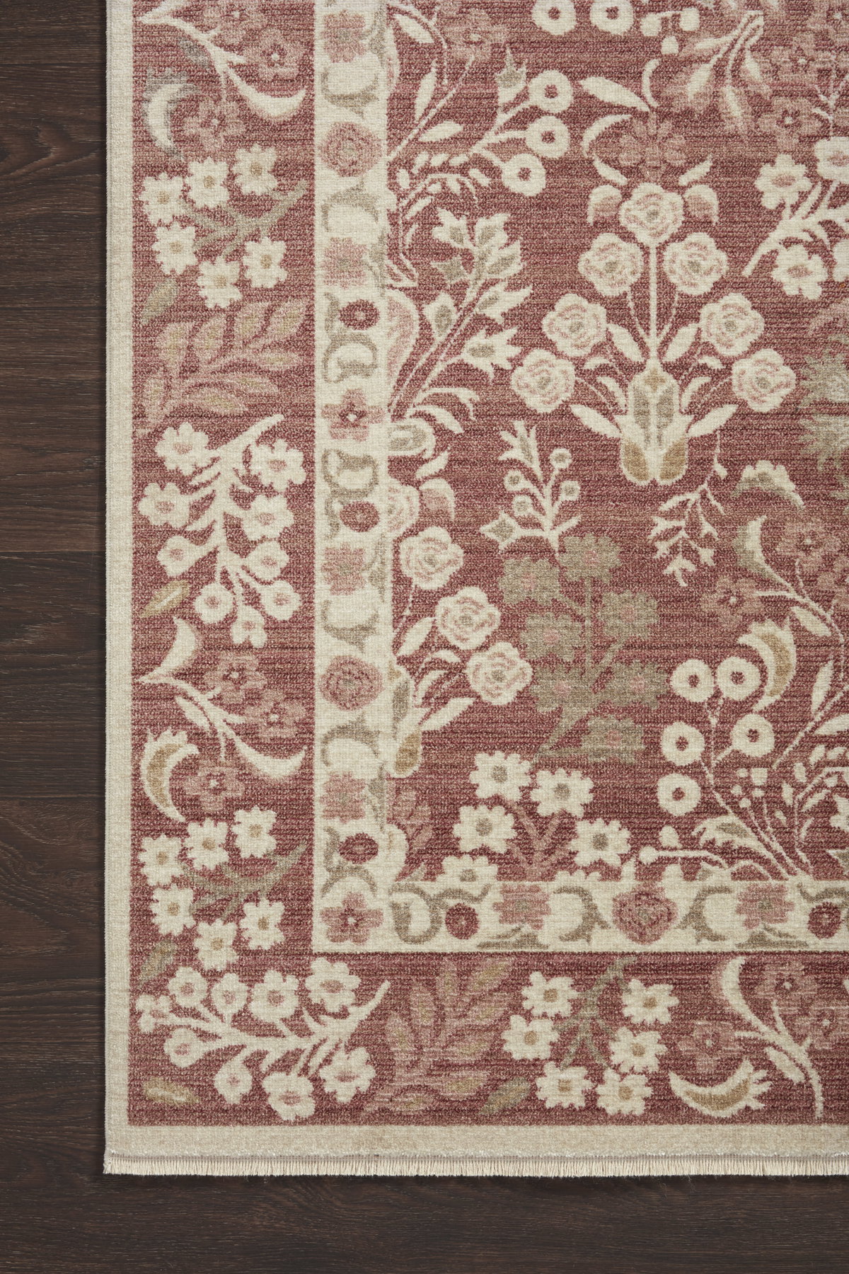 Rifle Paper Co. x Loloi Holland Rug, 9'6" length x 13' width View 2
