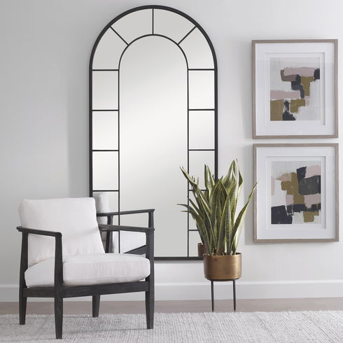 Dillingham Black Arch Mirror
