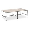 River Coffee Table Botticino Marble, by Moe's Home, 52.5" width x 17" height x 27.5" depth thumbnail 2