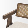 Indie Low Back 29.5in Seat Bar Stool | Medium Brown, Counter & Bar Stool by Mercana, 21.25" length x 21.5" width x 41.75" height thumbnail 8