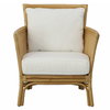 Pacific Rattan Armchair, Accent Chair by Uttermost, 29" width x 33" height x 28" depth thumbnail 1