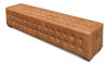 Beam Bench Tufted Leather thumbnail 4