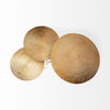 Reva III (Small) 16L x 16W Gold Round Top Cast Aluminum Accent Table thumbnail 6