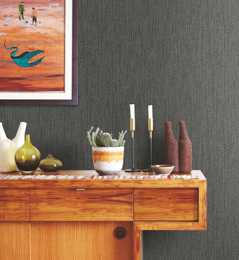 Feather Fletch Black Wallpaper